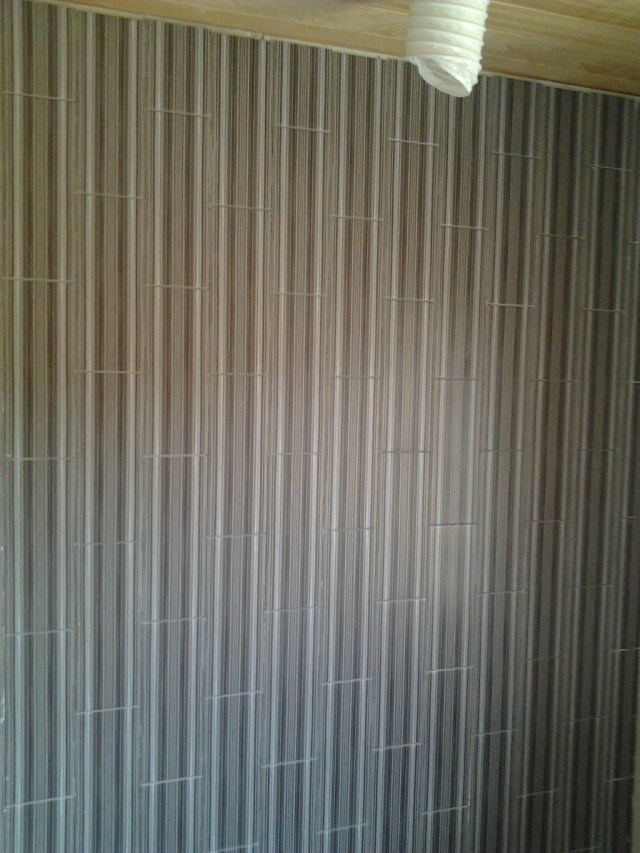 Tiling in the guest bathroom