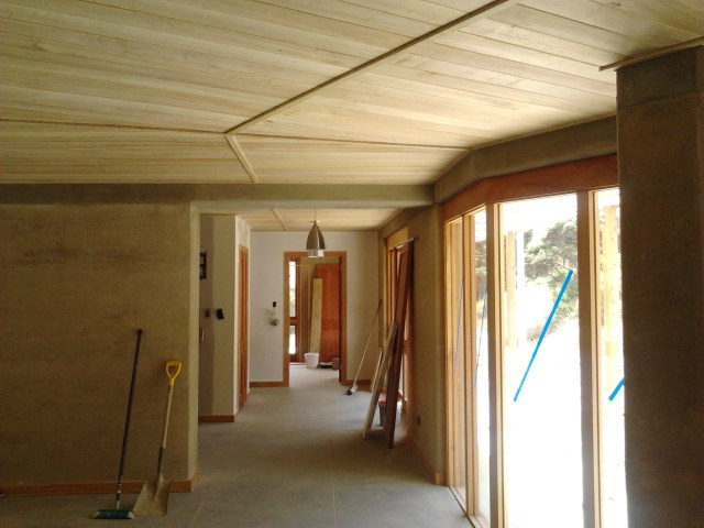 Looking towards the 'guest wing'